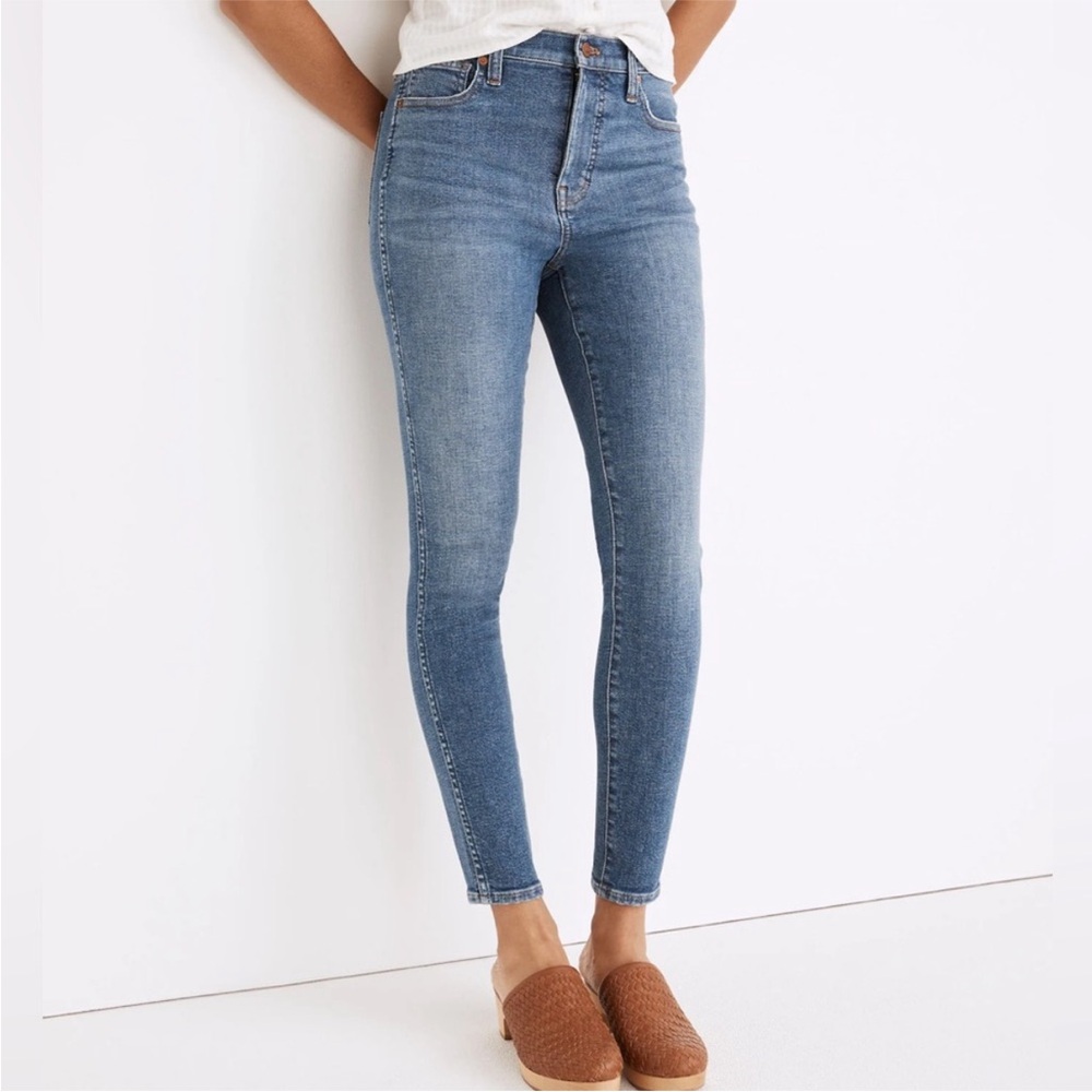 Madewell Light Blue Women's skinny crop Jeans 31Tall NWT